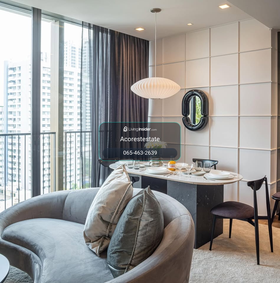 🌷 ให้เช่าคอนโด โนเบิล อะราวด์ 33 ✨🌷 2 ห้องนอน | 2 ห้องน้ำ | ขนาด 55 ตร.ม. | ชั้น 17 – รูปที่ 3