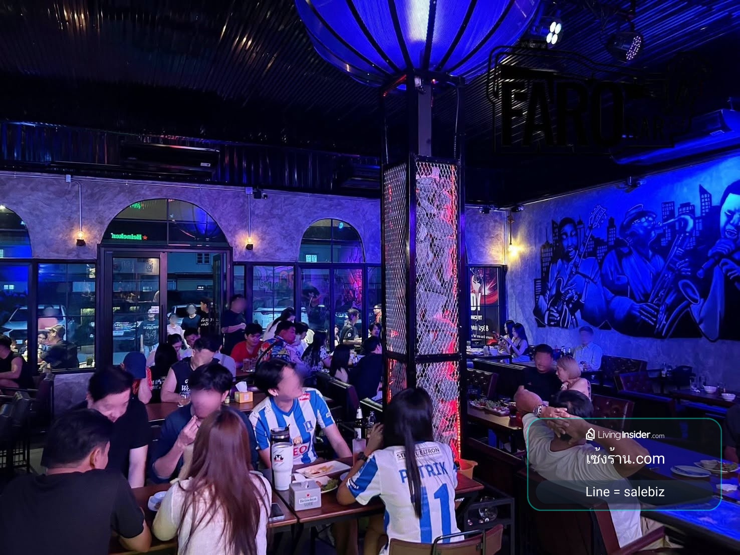FARO BAR for lease, Pha Charoen Khlong Sam Market, Pathum Thani, ready to open with equipment. – รูปที่ 3