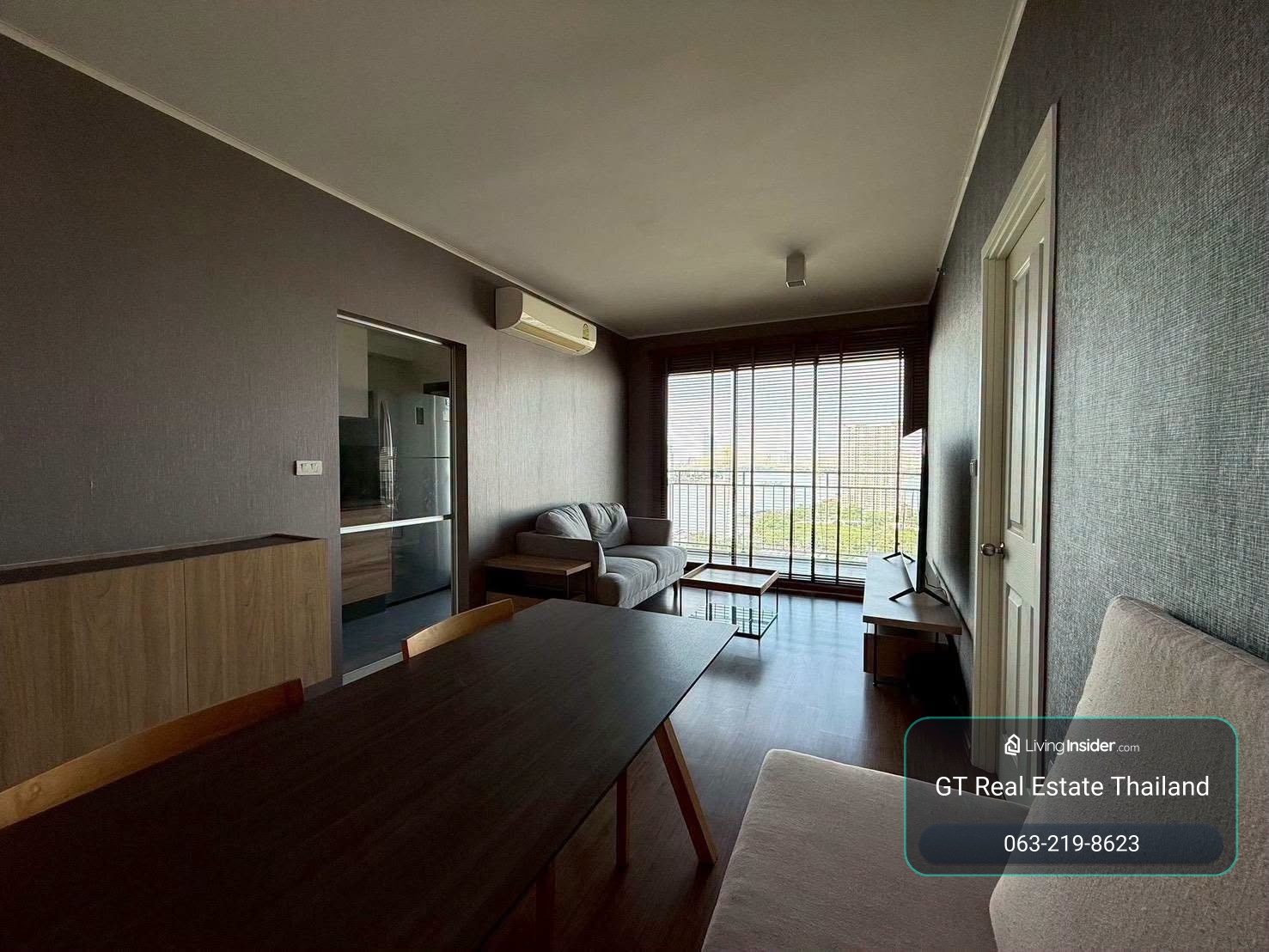 คอนโดห้องว่างให้เช่าที่ U Delight Residence Riverfront มีรถรับส่ง ห้องตกแต่งสวย เฟอร์นิเจอร์ครบ!! – รูปที่ 4
