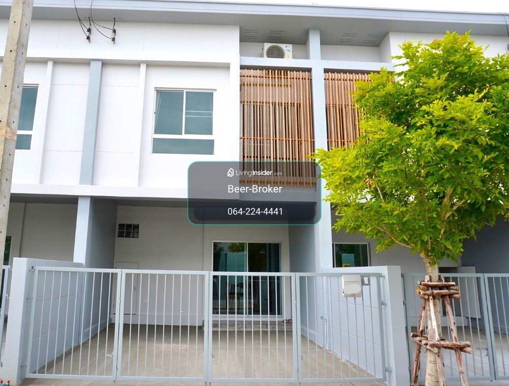 ทาวน์เฮ้าส์ 2ห้องนอนใหญ่ ตกแต่งพร้อมอยู่ ใกล้ DBS Denla British School – รูปที่ 2