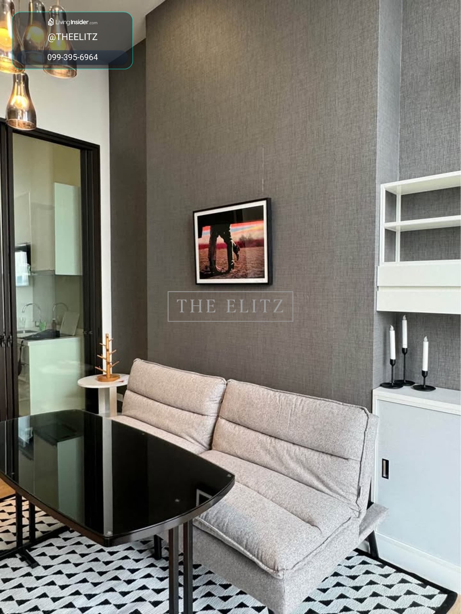✨ Newly Renovated Unit with 3.6m High Ceilings! Luxury Loft Style | Prime Asoke-Rama 9 Hub - Near MRT Rama 9 & Airport Rail Link Makkasan ✨ – รูปที่ 2