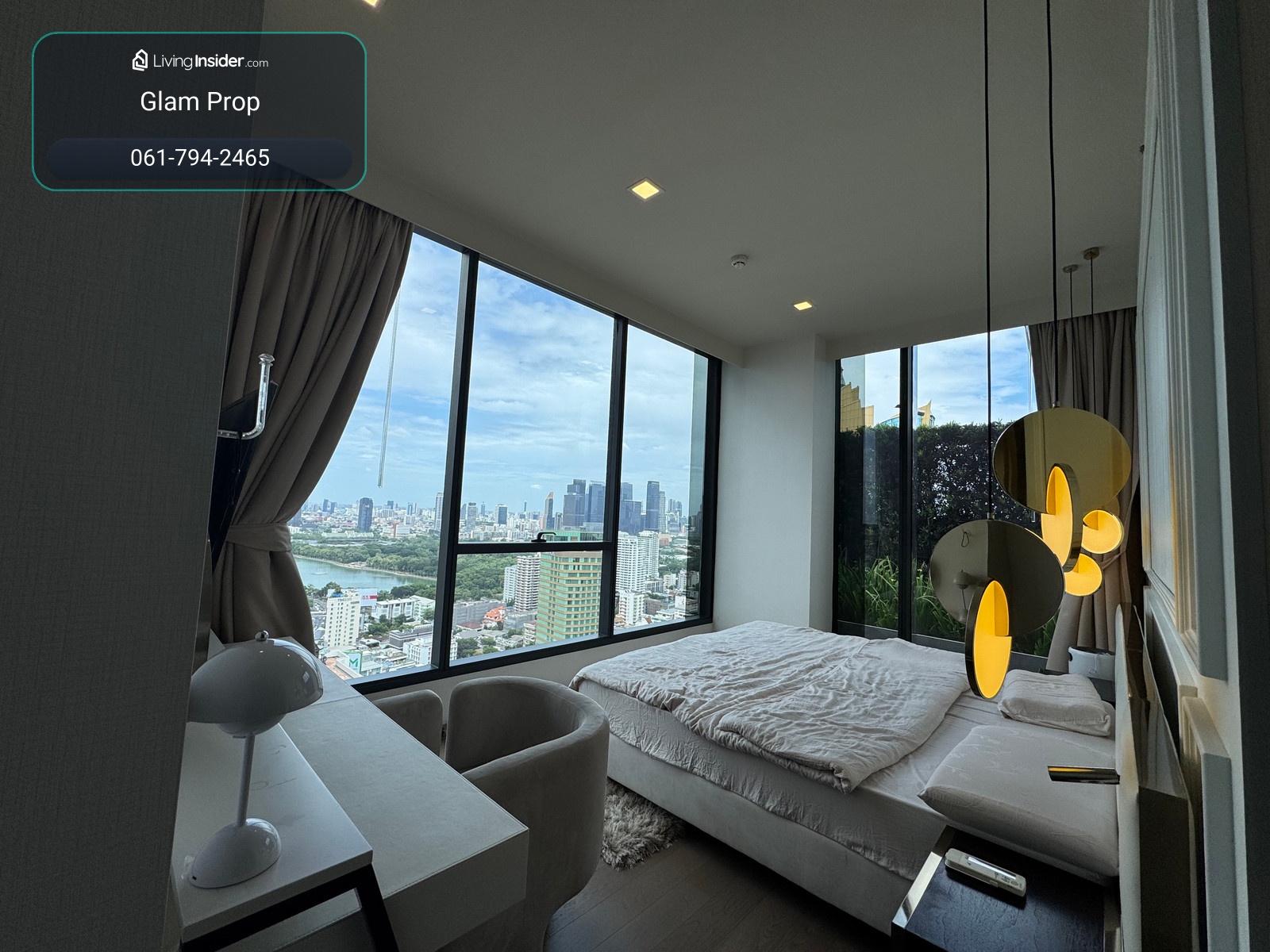 ห้องขนาดใหญ่ตกแต่งพร้อมอยู่ เพียง 200 เมตร จาก BTSอโศก และ MRTสุขุมวิท – รูปที่ 3