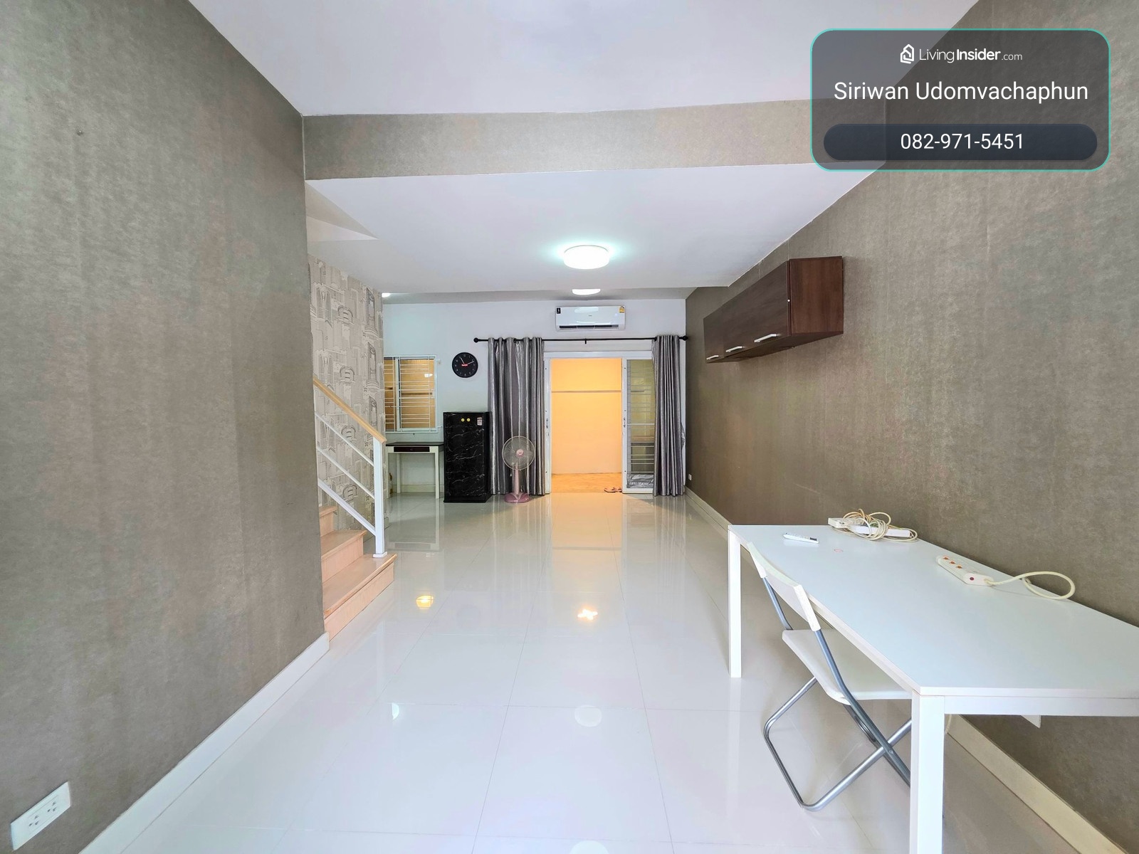 🏡 ขายด่วน! ทาวน์โฮม 2 ชั้น สไตล์ โมเดิร์น พร้อมอยู่ เฟอร์ฯ ครบ ใกล้เมืองทองและรถไฟฟ้าสายสีชมพู – รูปที่ 3