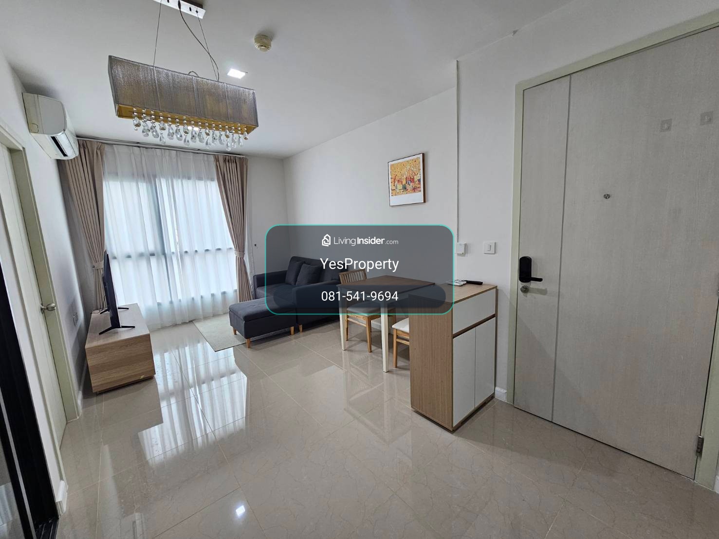 Beautiful room, cheap for rent, rent 2 bedrooms, 1 bathroom, Life Sukhumvit 48 Life Sukhumvit 48 – รูปที่ 2