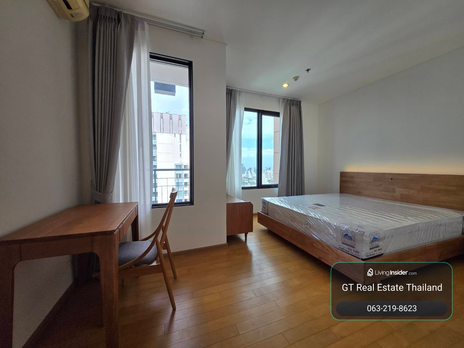 Villa Asoke Condo, convenient travel, close to the MRT, has a shuttle, fully furnished, ready to move in. – รูปที่ 3