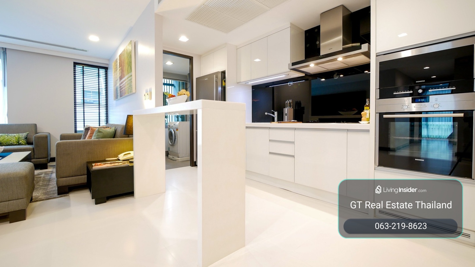 The Klasse Residence Condo, convenient travel, close to the BTS, has a shuttle, beautifully decorated room. Fully furnished, ready to move in – รูปที่ 4