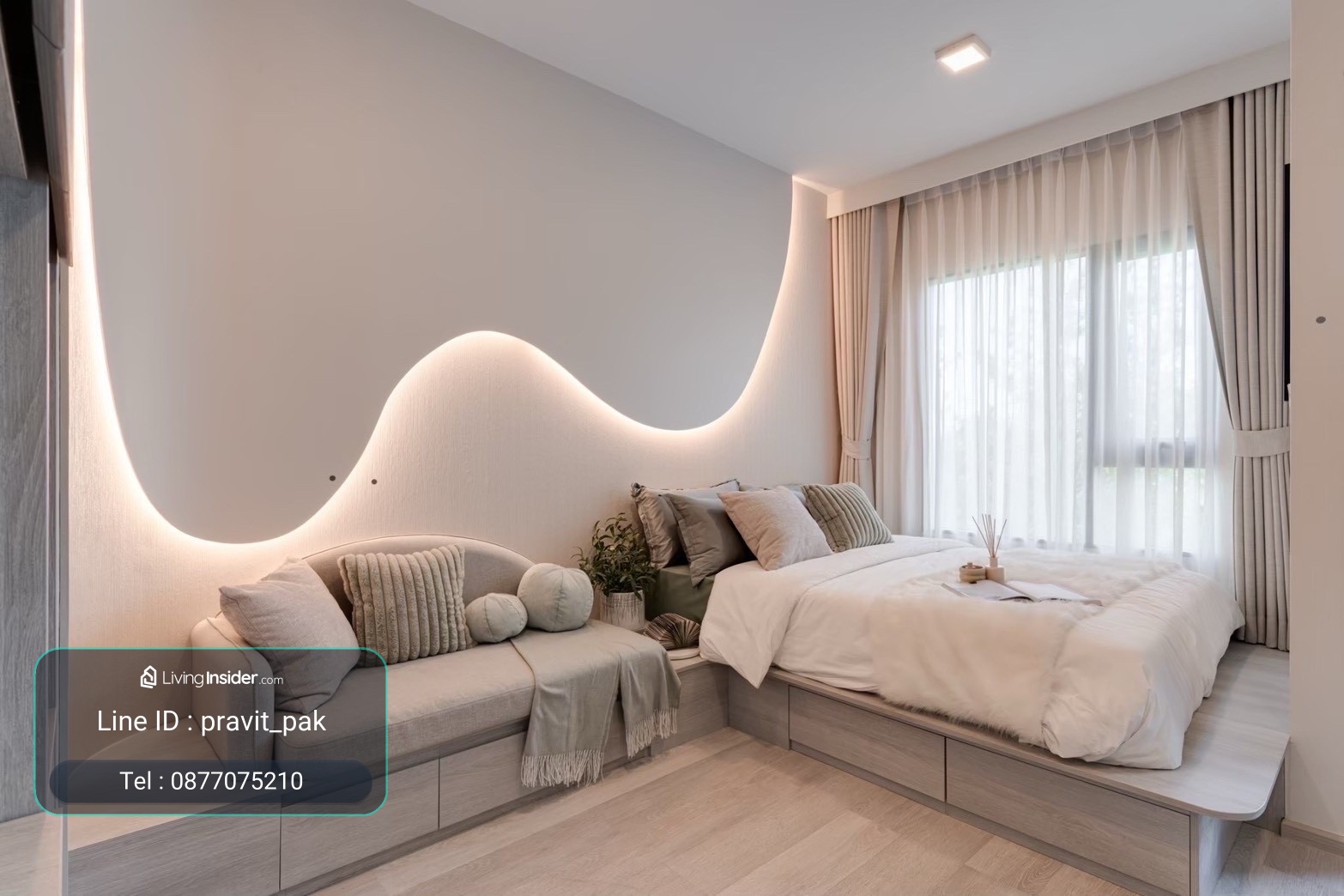 Cobe Ratchada-Rama 9, room direct from project sales Price starts at only 2.69 million 0877075210 Boy – รูปที่ 2