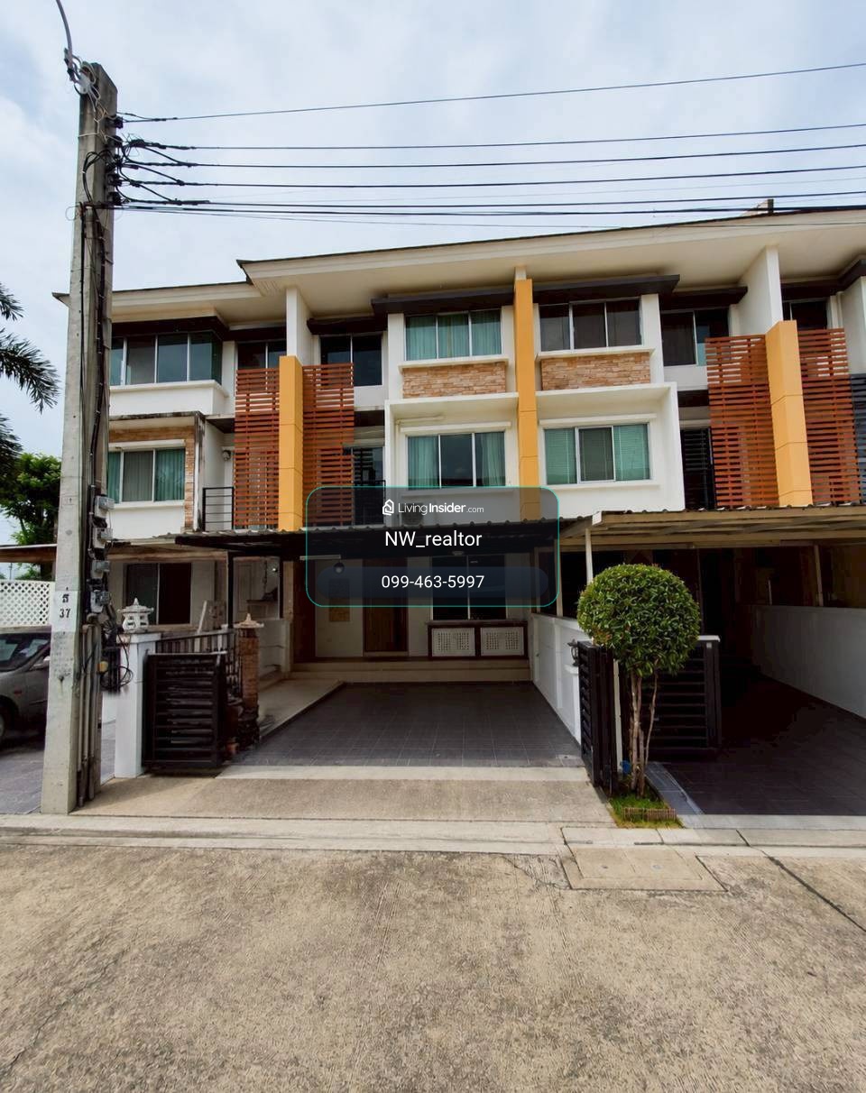 ให้เช่าทาวน์โฮม 3 ชั้น บนถนนพุทธมณฑลสาย1 ใกล้ MRT ภาษีเจริญ บ้านสวย พร้อมเข้าอยู่ – รูปที่ 4