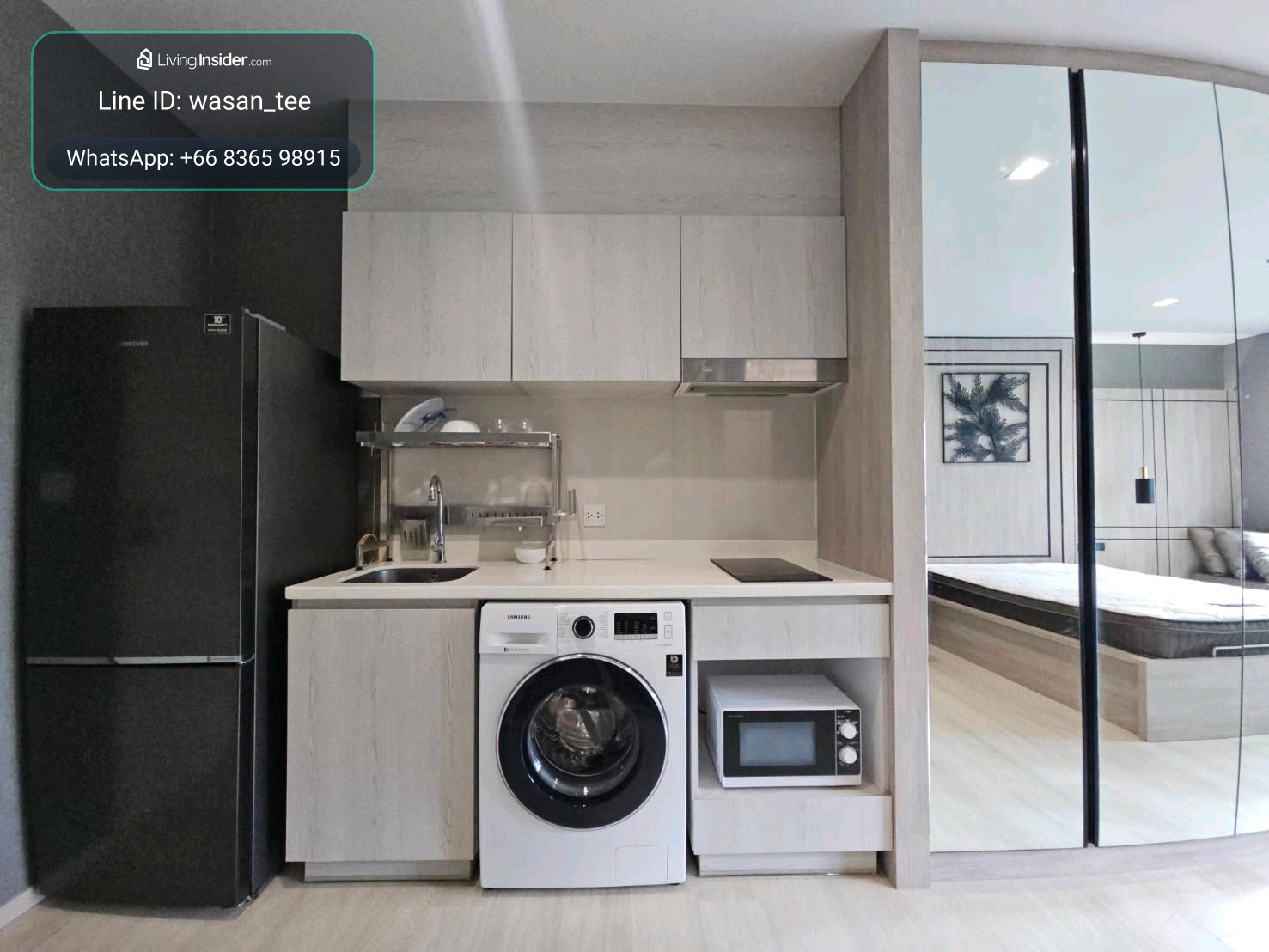 🏙️ For rent Life one Wireless | Studio room near BTS Ploenchit – รูปที่ 3