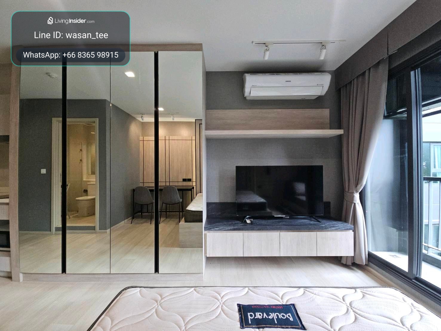 🏙️ For rent Life one Wireless | Studio room near BTS Ploenchit – รูปที่ 4