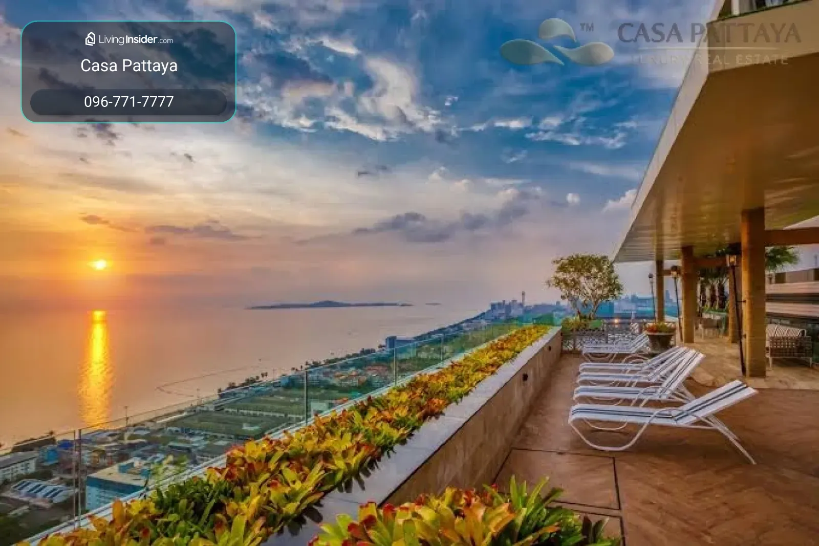 ขายคอนโดหรู The Riviera Jomtien ห้องมุม วิวทะเล (ชั้น 20) – รูปที่ 2