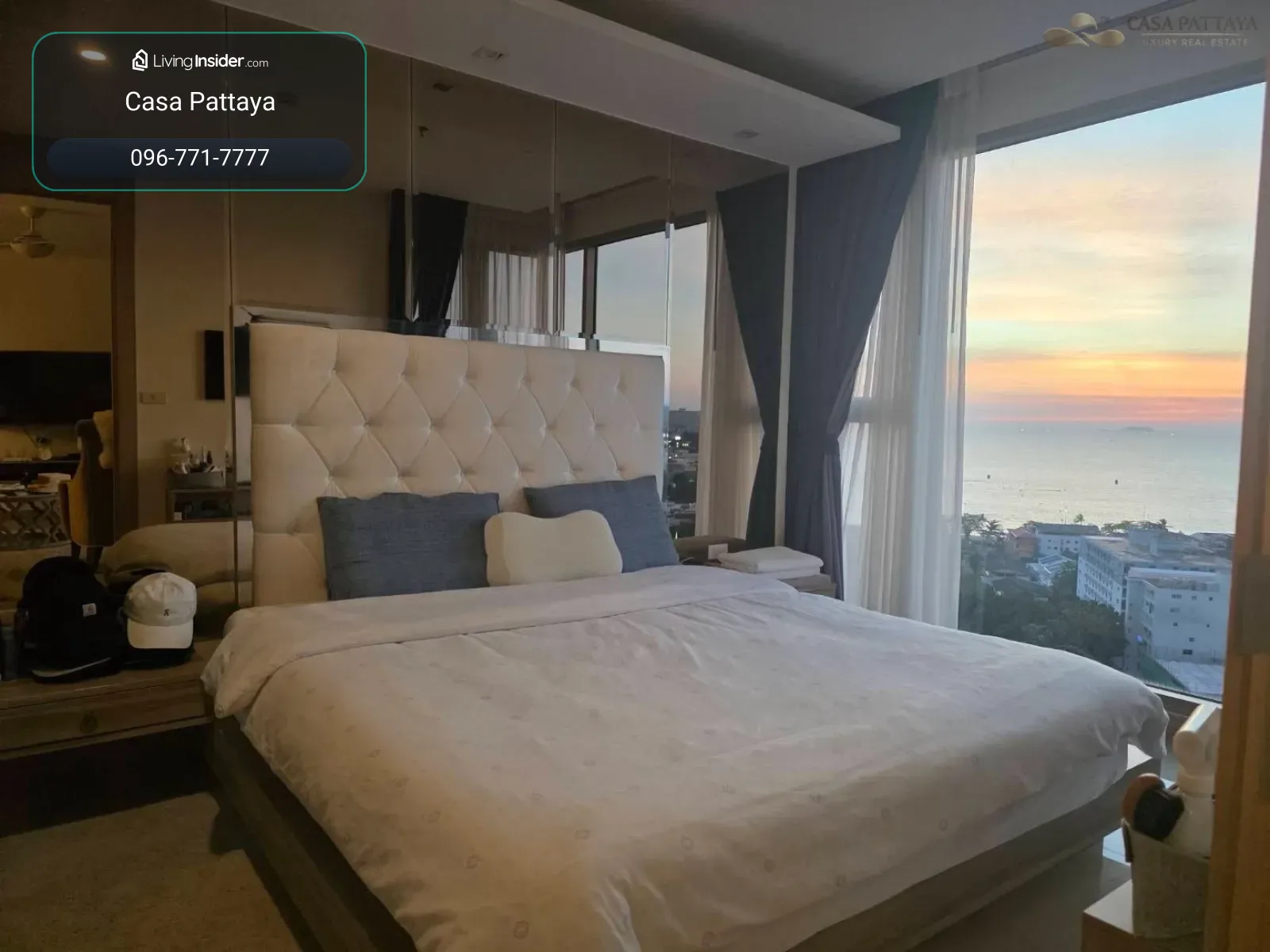 ขายคอนโดหรู The Riviera Jomtien ห้องมุม วิวทะเล (ชั้น 20) – รูปที่ 3