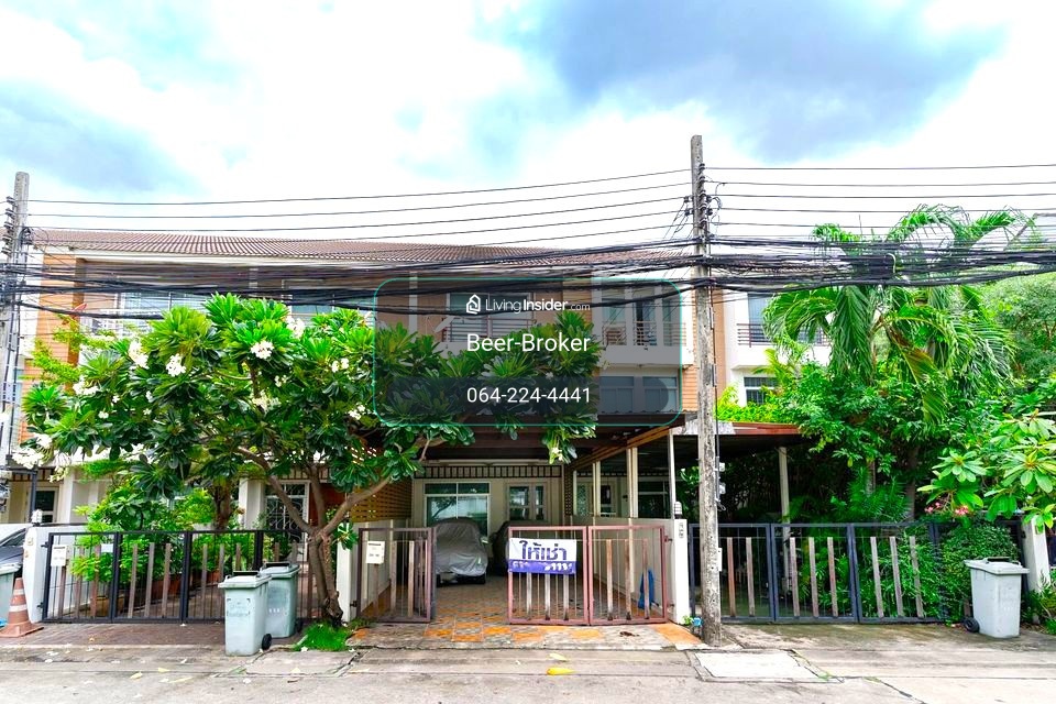 Townhome near Don Mueang Airport, close to 2 BTS lines, suitable for office use, very convenient parking. – รูปที่ 2