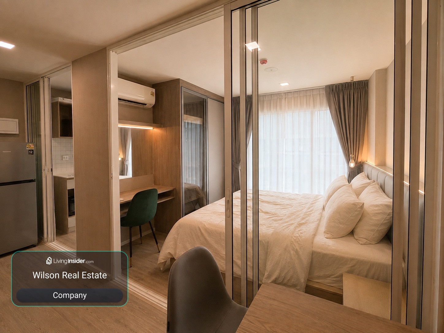 ห้องครัวกั้น ห้องนอนมองเห็นวิวสระน้ำ พร้อมเข้าอยู่ – รูปที่ 3