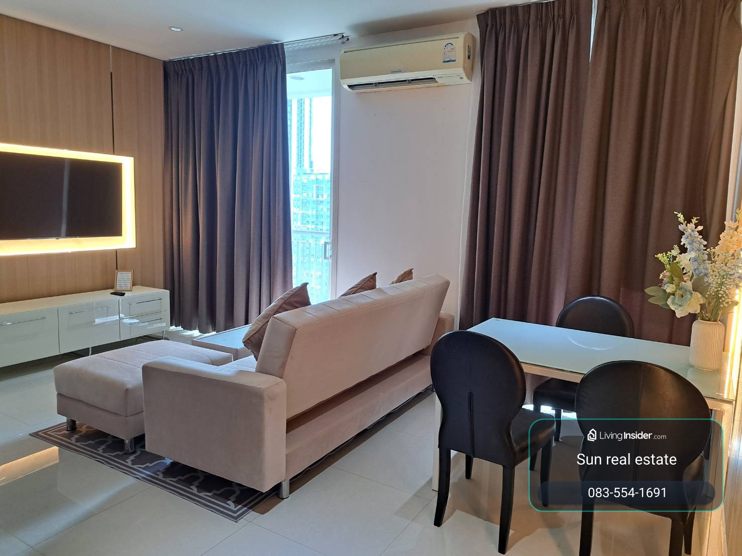 ให้เช่าคอนโดวิลล่า ราชเทวี ตกแต่งครบครัน (S15-34838) – รูปที่ 2