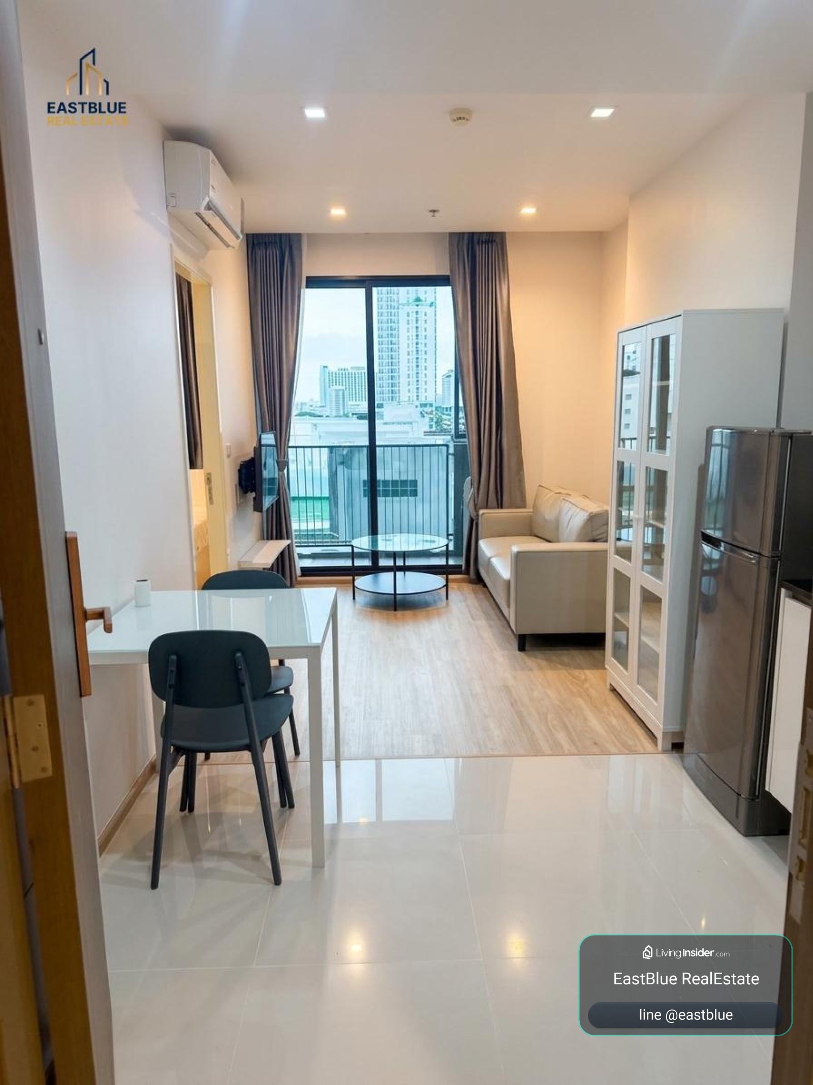 10/09/2026, 🏙️ Rent this Stylish 1-Bed Quinn Condo @ Ratchada! 

🛌 35 sq.m | 15,000 THB/month | EB-89494

💫 Steps from Sutthisan BTS | Prime Facilities 0642748883 – รูปที่ 2