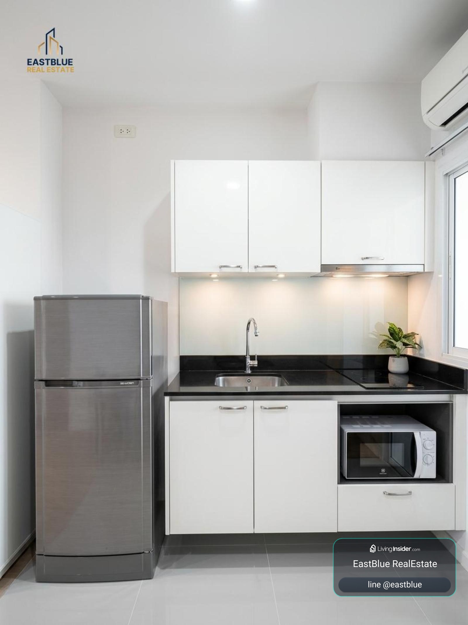 10/09/2026, 🏙️ Rent this Stylish 1-Bed Quinn Condo @ Ratchada! 

🛌 35 sq.m | 15,000 THB/month | EB-89494

💫 Steps from Sutthisan BTS | Prime Facilities 0642748883 – รูปที่ 4