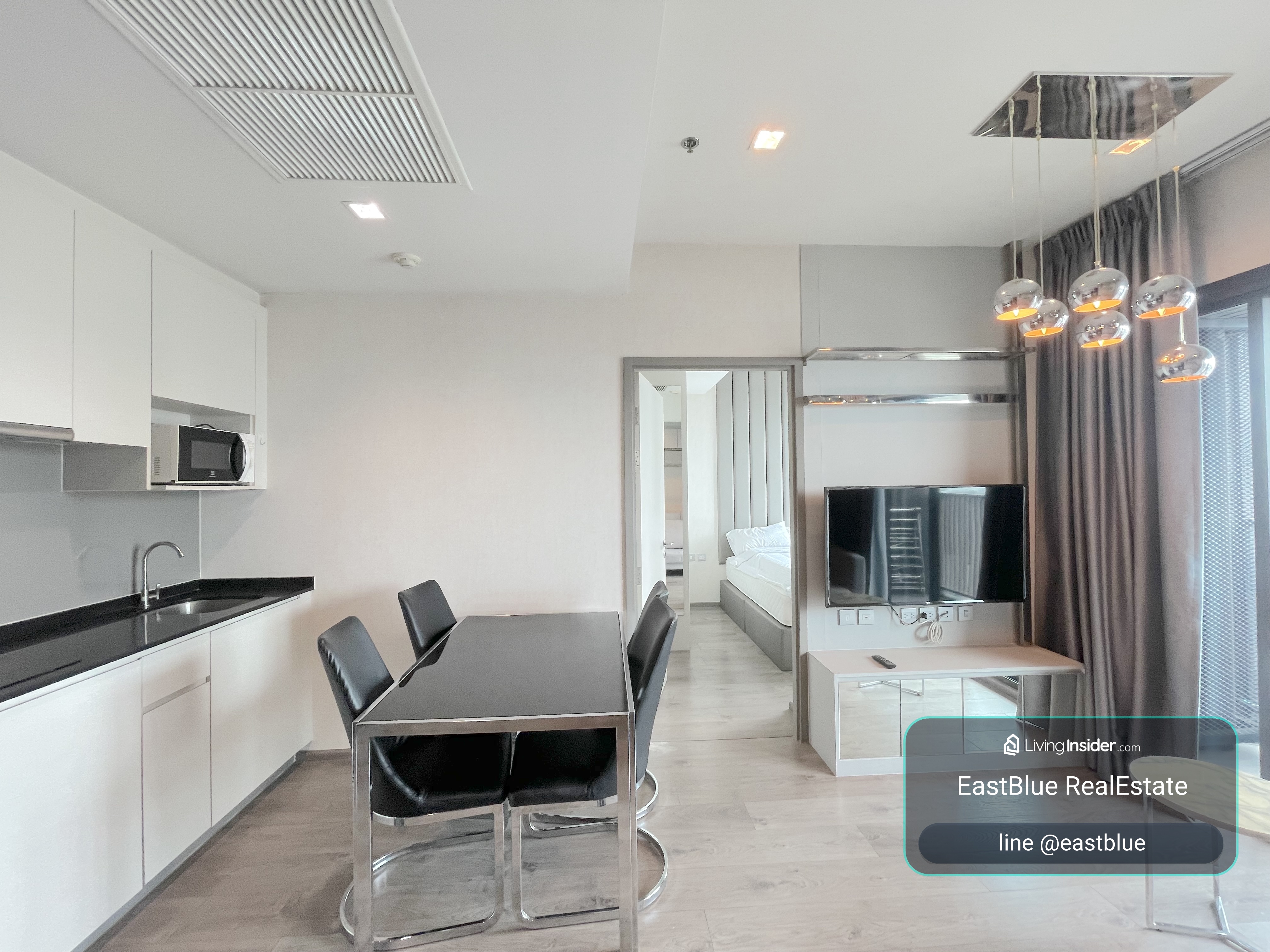 For Rent: Whizdom Avenue Ratchada-Ladprao 2 Bed 53 sqm near MRT Lat Phrao 32,000 THB/month – รูปที่ 2