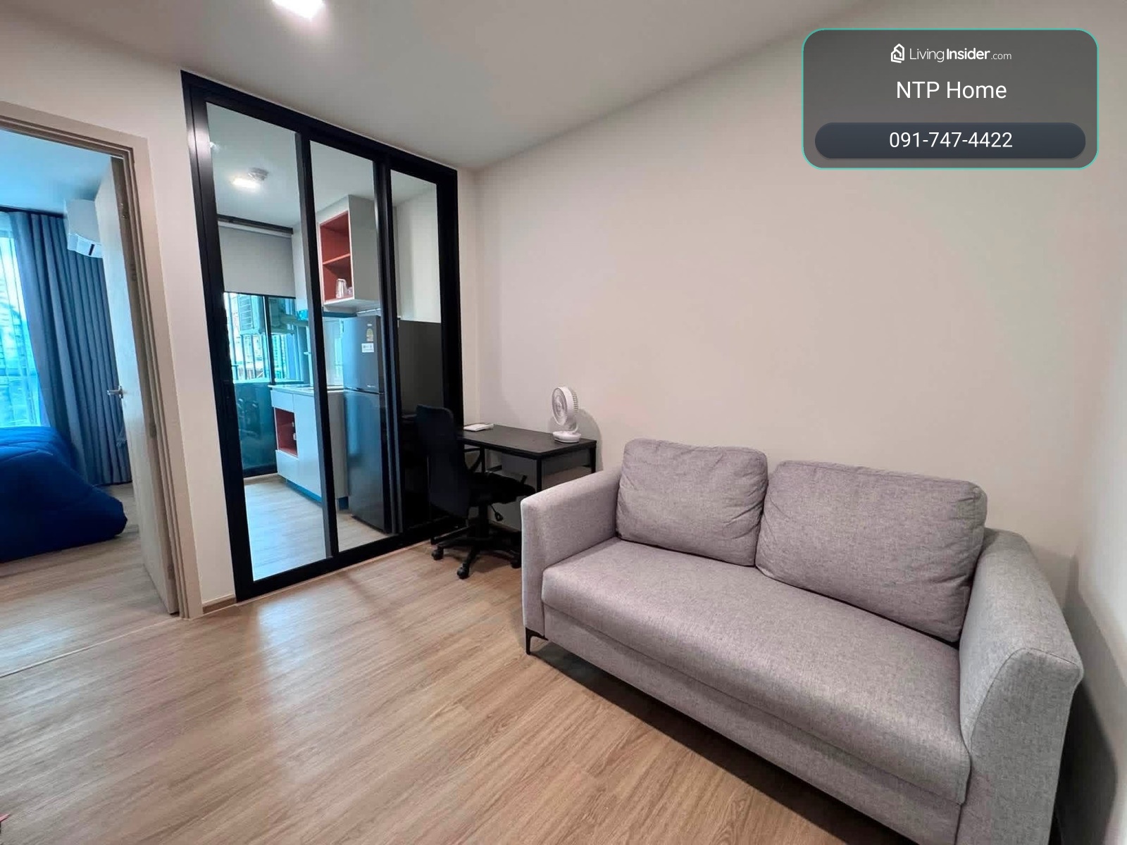 For rent | ให้เช่า คอนโดใหม่ 📍 Kave Luminous Bangmod สามารถเดินไป มจธ.บางมดได้เพียง 600 m.  ห้องขนาดกลาง ทำเลดี หาของกินง่าย เดินทางสะดวก  – รูปที่ 3