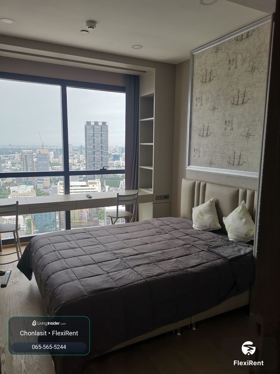 แอชตัน จุฬา - สีลม 2 ห้องนอน |  พร้อมเข้าอยู่ – รูปที่ 3