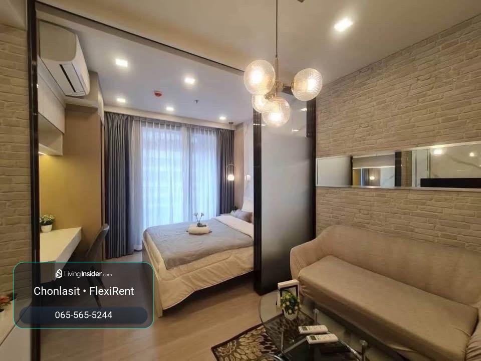 🔥 ให้เช่า One9Five Phra Ram 9 | ชั้น 35 วิวสูง ห้องสวยพร้อมอยู่ 🏙️ – รูปที่ 2