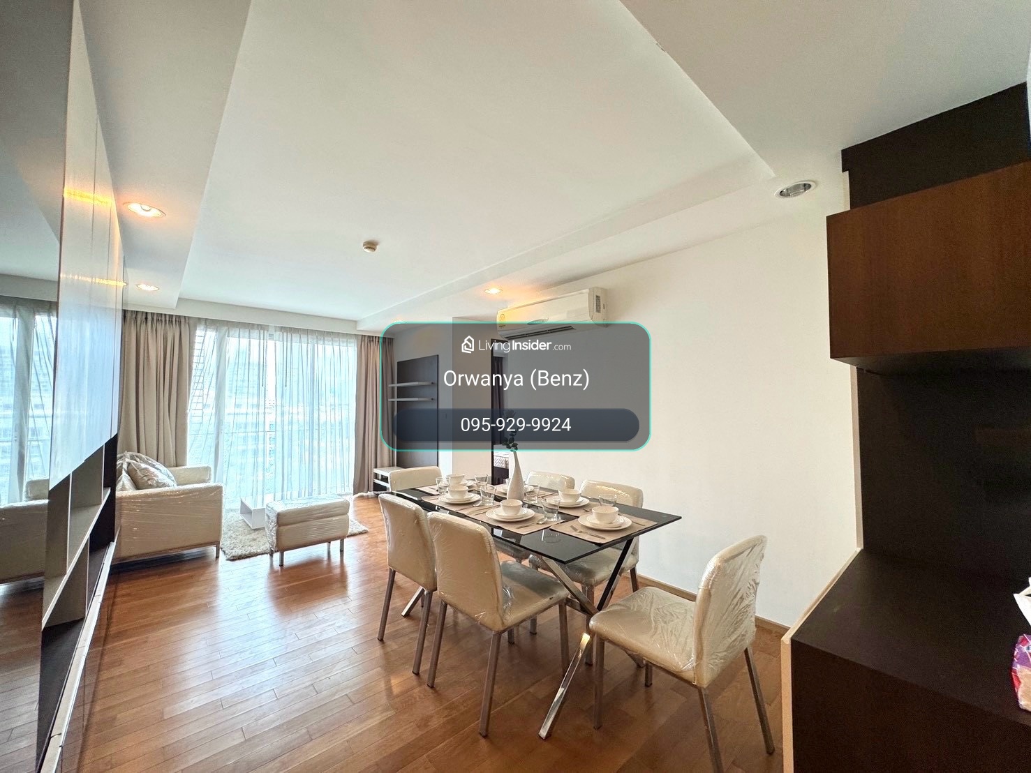 🔥ให้เช่า The Line Phahonyothin Park | 2 🛌 1 🛁 58 ตร.ม. ตกแต่งสวย 📲 095-9299924 (K.เบนซ์)  – รูปที่ 3