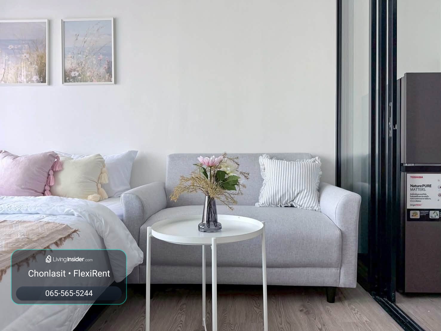 ✨ New room, never rented out! Maroon Ratchada 32 🏡 23 sq m., 5th floor | Fully furnished | 15,000 baht/month – รูปที่ 3