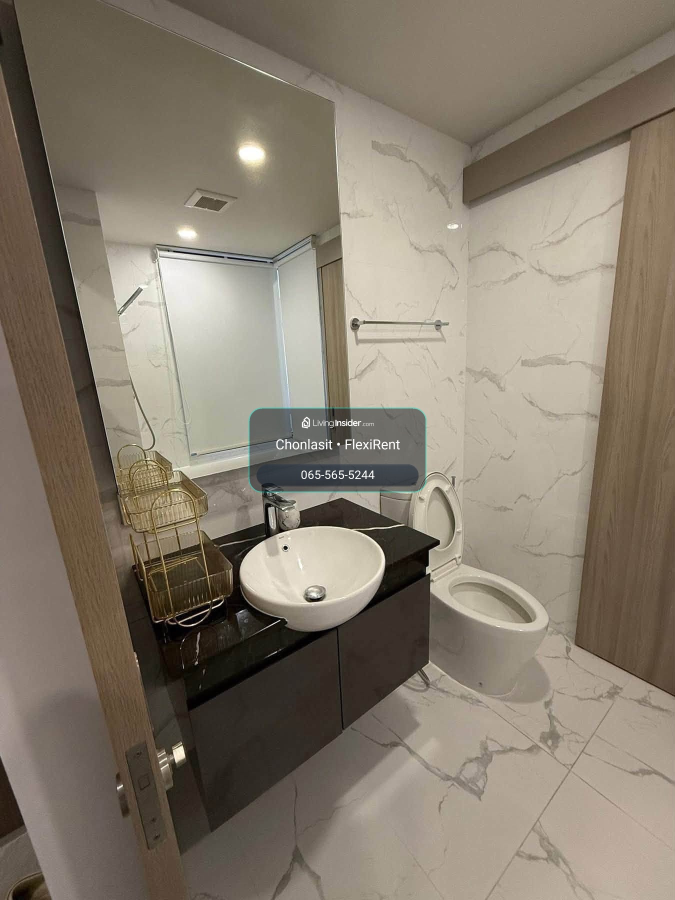 🛁 **1 Bedroom พร้อมอ่างอาบน้ำ ✨ 32 ตร.ม. ชั้น 6 Fully Furnished | Shuttle Bus ฟรี BTS อโศก & MRT เพชรบุรี | CLOUD Thonglor-Phetchaburi | 25,000 บ./เดือน** – รูปที่ 2
