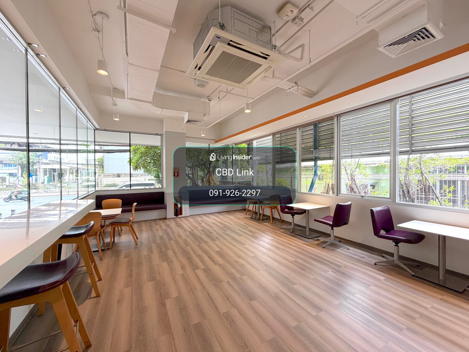 พื้นที่ร้านชั้น 1 หน้าร้านชัดติดถนน, 100 ม. จาก BTS เซนต์หลุยส์ – รูปที่ 3