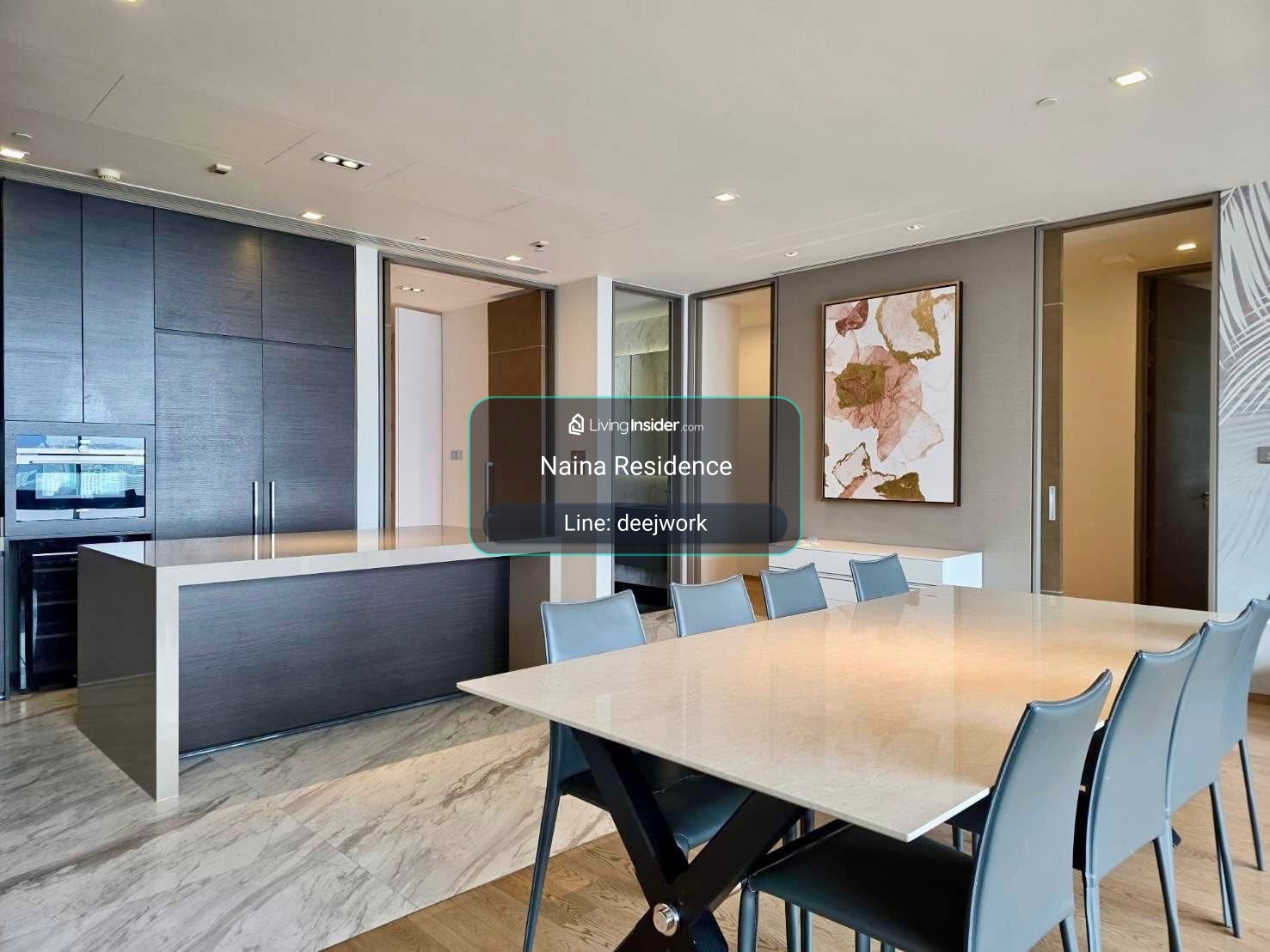 Rare 3BR Luxury Living with Lumpini Park View at Saladaeng One – รูปที่ 3