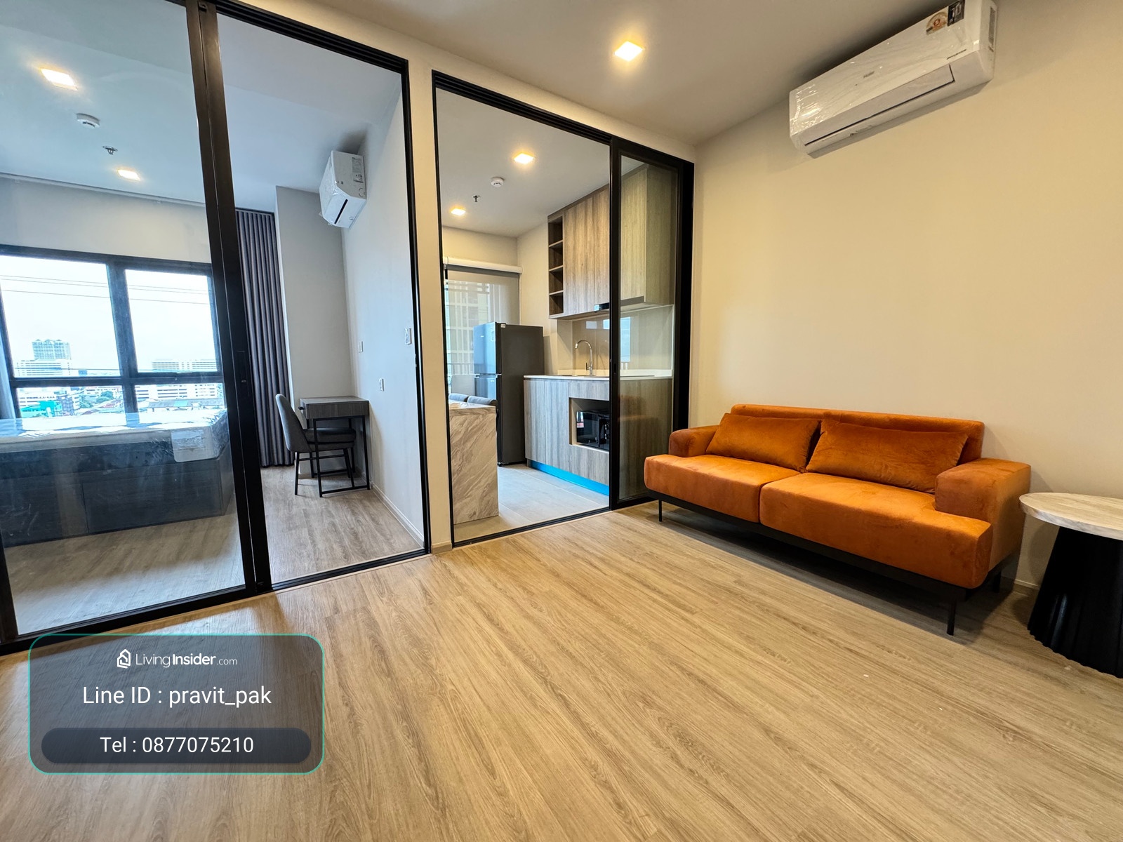 ให้เช่า Metris District ลาดพร้าว 1 นอน 1 น้ำ 30 ตาราง ห้องใหม่ ไม่เคยปล่อยเช่า เลี้ยงสัตว์ได้ 087-7075210  Boy – รูปที่ 2