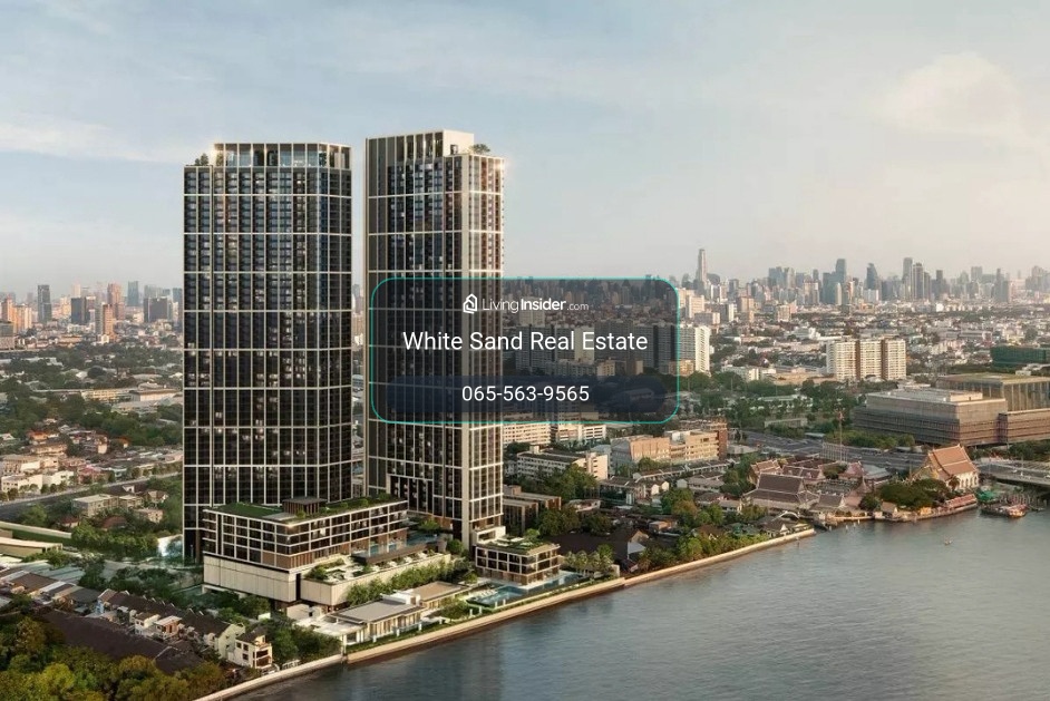 ​💎 reference baie river bangpho starting at 2.79 million baht* Luxury condo next to the Chao Phraya River. Outstanding design Answers to living and investment needs. Contact line: @whitesand – รูปที่ 3