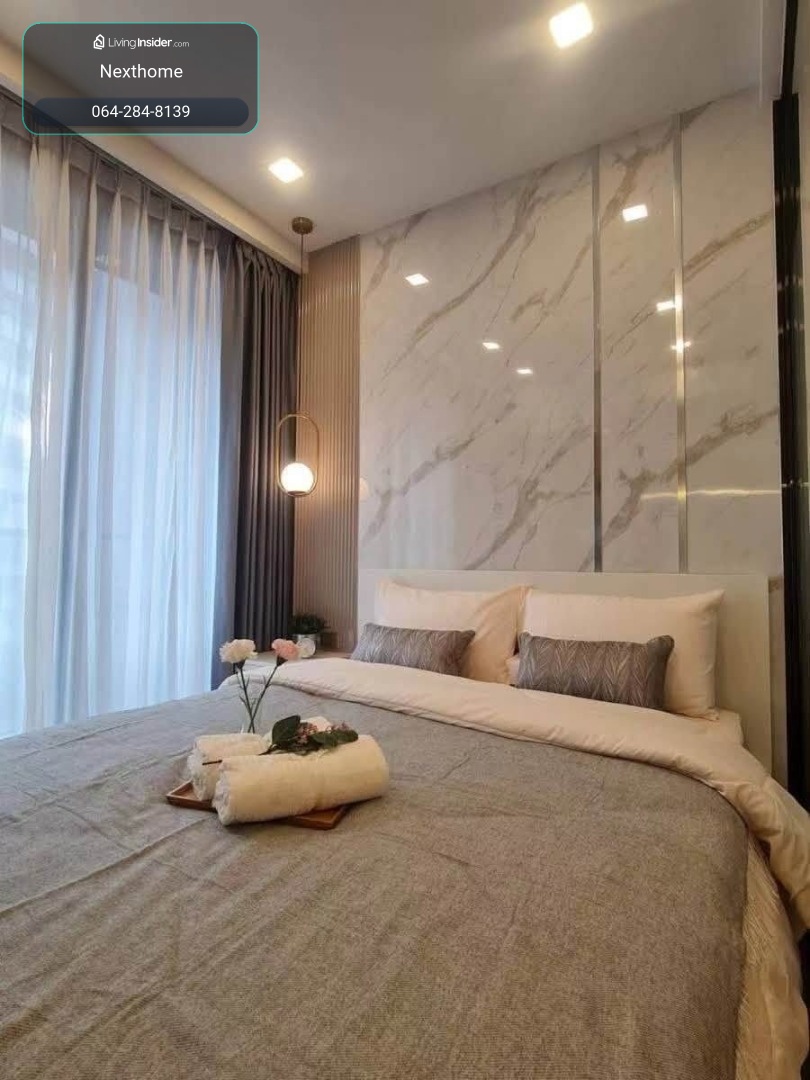 🔥ให้เช่าด่วน🔥 One9Five Phra Ram 9 ห้อง 1 Bedroom ชั้น 35 ขนาด 28 ตร.ม. พร้อมอยู่ – รูปที่ 2