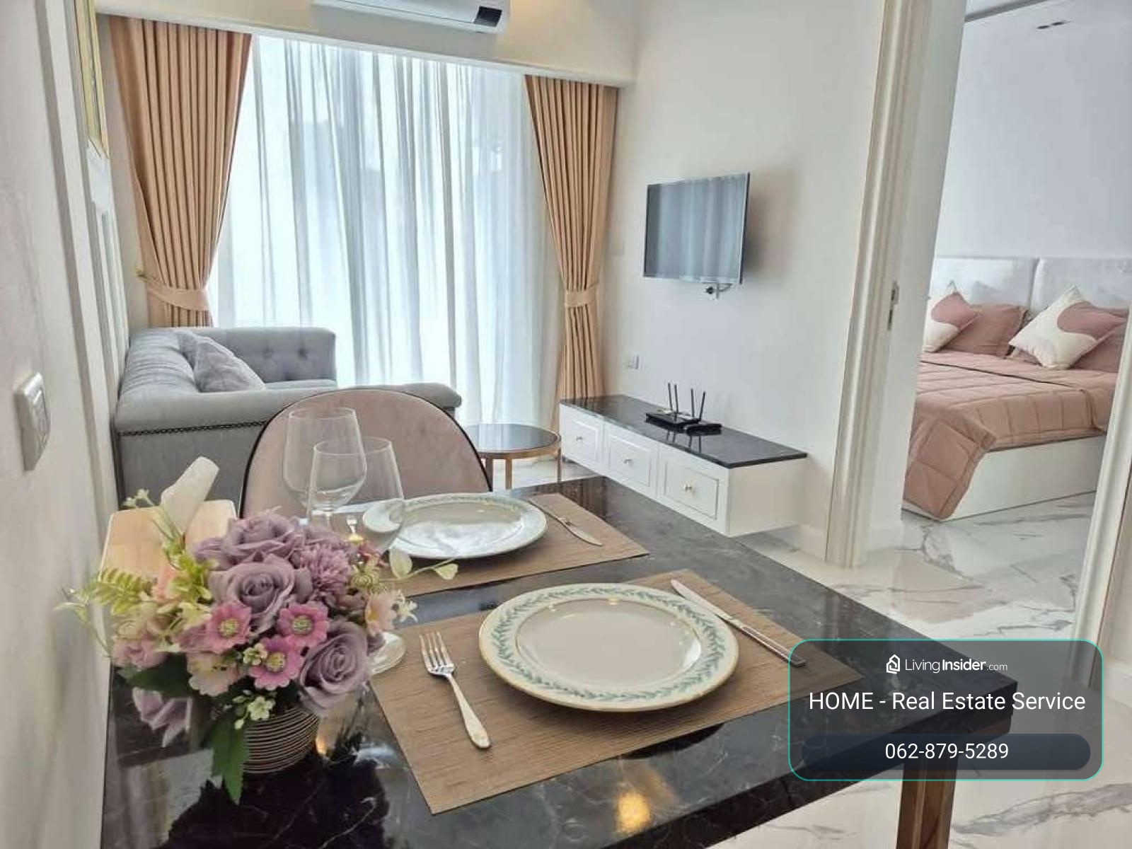 The Empire Tower Pattaya / 1 Bedroom (FOR RENT), ดิ เอ็มไพร์ ทาวเวอร์ พัทยา / 1 ห้องนอน (ให้เช่า) KP179 – รูปที่ 3