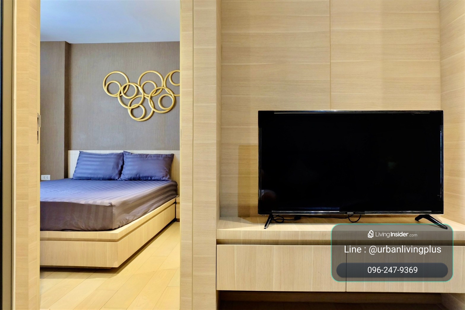 ( UL2610162 ) ✨Tel/Line 096-2479369✨FOR RENT KLASS SILOM, 1 bedroom, 1 bathroom , Size 33 Sq.M. fully furnished – รูปที่ 4