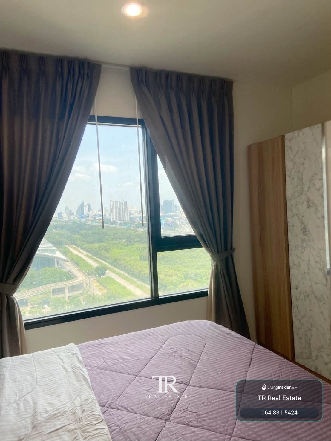 🏡 Condo for Rent – Life Asoke (ไลฟ์ อโศก) | 1 Bed | 1 Bath | 29 sqm | Floor 20 | MRT Phetchaburi / ARL Makkasan | 💰19,000 THB/month | LINE: @944hjngx | Ref: UE0066 – รูปที่ 3
