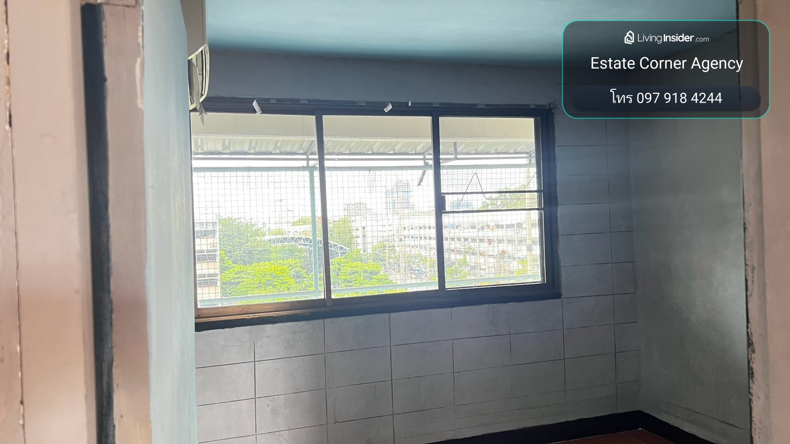 98412 - แฟลตดินแดง ค1 ห้องใหญ่ ทำเลทอง ใจกลางเมือง – รูปที่ 2