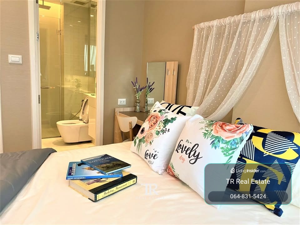 🏡 Condo for Rent – The Saint Residences (เดอะ เซนต์ เรสิเดนเซส) | 1 Bed | 1 Bath | 30 sqm | Floor 8 | MRT Phahon Yothin | 💰16,000 THB/month | LINE: @944hjngx | Ref: UE0067 – รูปที่ 2