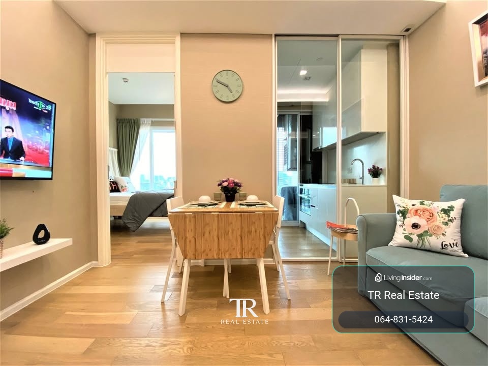 🏡 Condo for Rent – The Saint Residences (เดอะ เซนต์ เรสิเดนเซส) | 1 Bed | 1 Bath | 30 sqm | Floor 8 | MRT Phahon Yothin | 💰16,000 THB/month | LINE: @944hjngx | Ref: UE0067 – รูปที่ 3