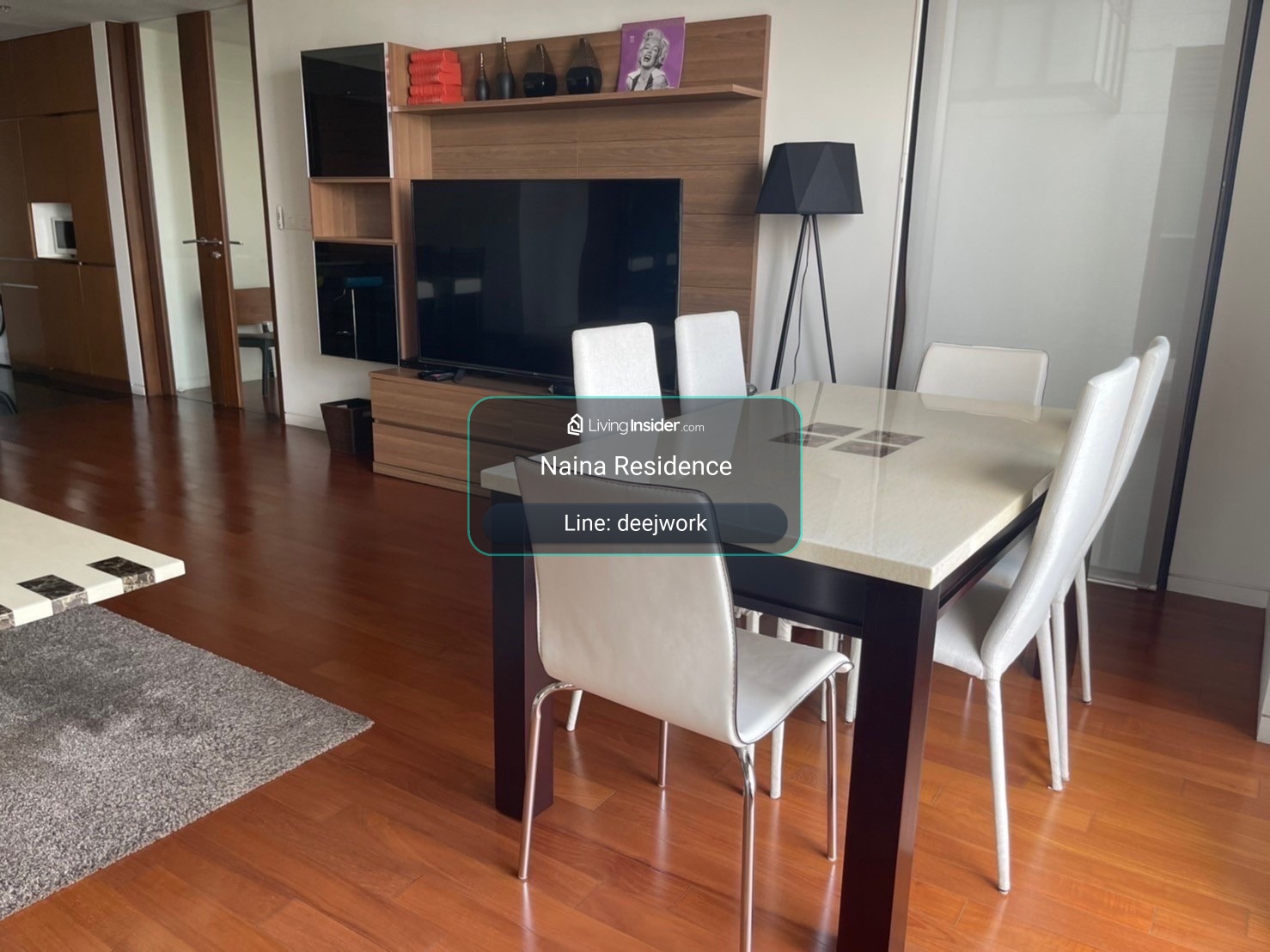 Rare High-Floor 2BR at Hansar Rajdamri l RBSC View & Private Lift – รูปที่ 2