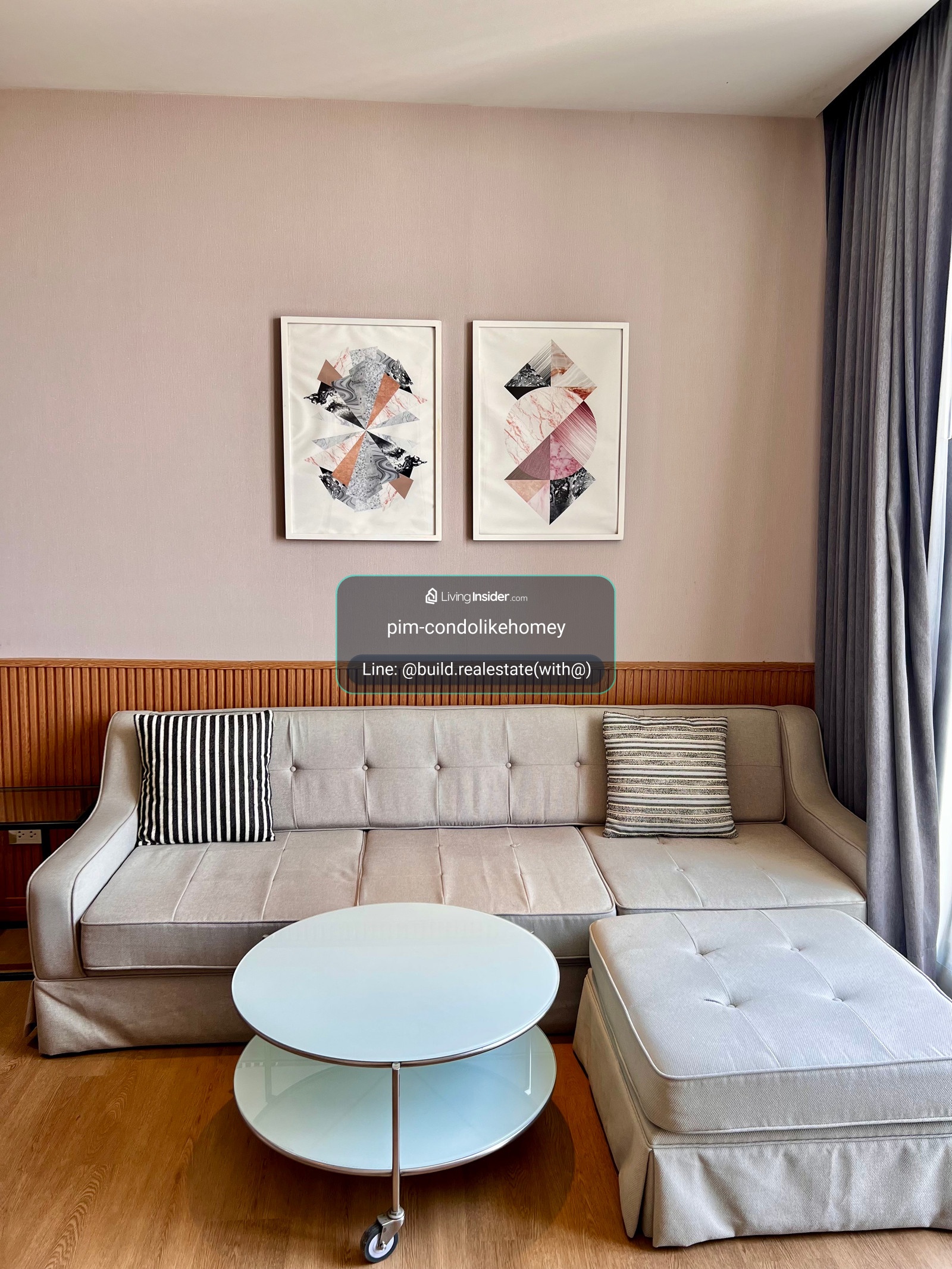 ต่อรองได้🔥ปล่อยเช่าด่วน ราคาดีที่สุดในตึก Park Origin Phrom Phong ( Park24) ชั้น 44 | 2 Bedrooms 1 Bathroom ห้องมุม | Fully Furnished  – รูปที่ 3