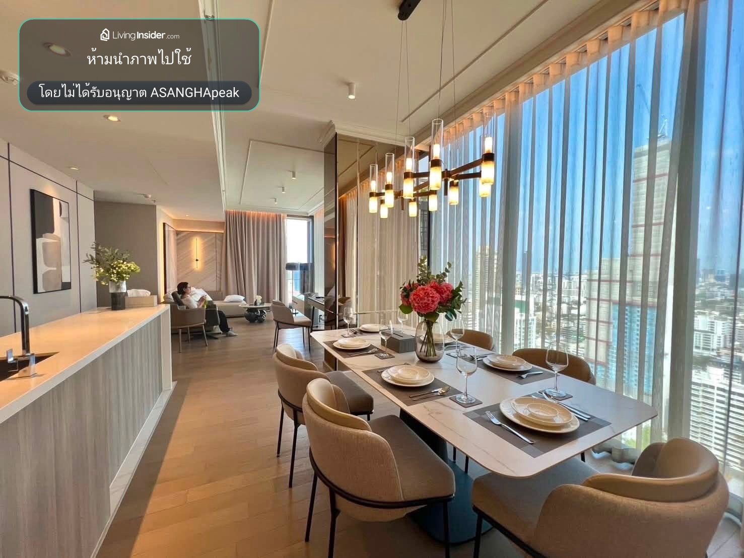 For Rent✨ ULTRA LUXURY IN ASOKE AREA 3Beds 3Baths 1 Maid room, Nearby Benjakitti Park and BTS ASOKE (Get special offer) – รูปที่ 3