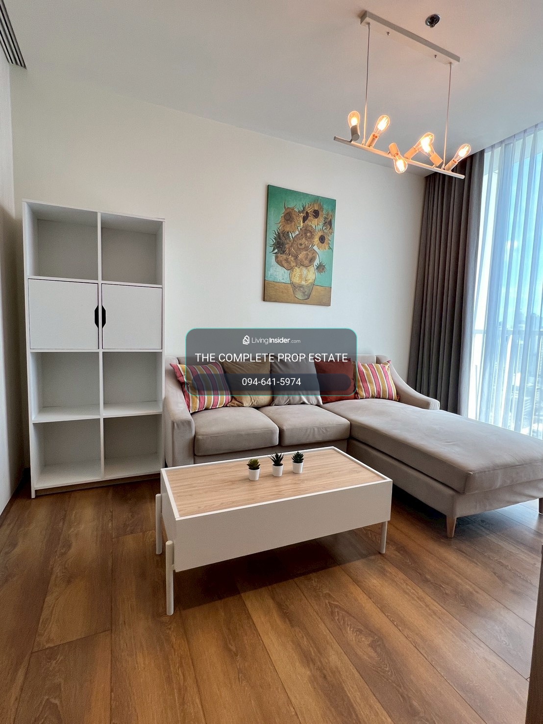 COMBINE UNIT ( FOR RENT ) 2 BEDROOM 2 BATHROOM 58 SQ.M   FULLY FURNITURE  -- READY TO MOVE – รูปที่ 3