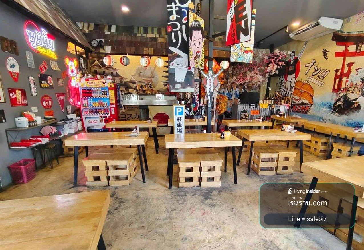 เซ้งด่วน ร้านซูชิ อาหารญี่ปุ่น สาขาสะพานใหม่  มีครัว ร้อน เย็น มีห้องน้ำภายในร้าน – รูปที่ 3