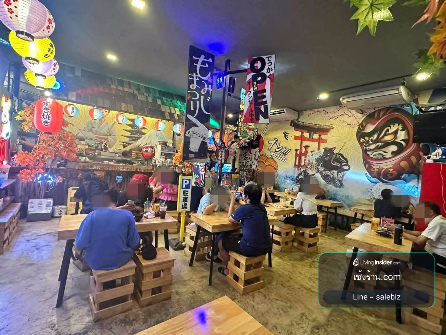 เซ้งด่วน ร้านซูชิ อาหารญี่ปุ่น สาขาสะพานใหม่  มีครัว ร้อน เย็น มีห้องน้ำภายในร้าน – รูปที่ 4