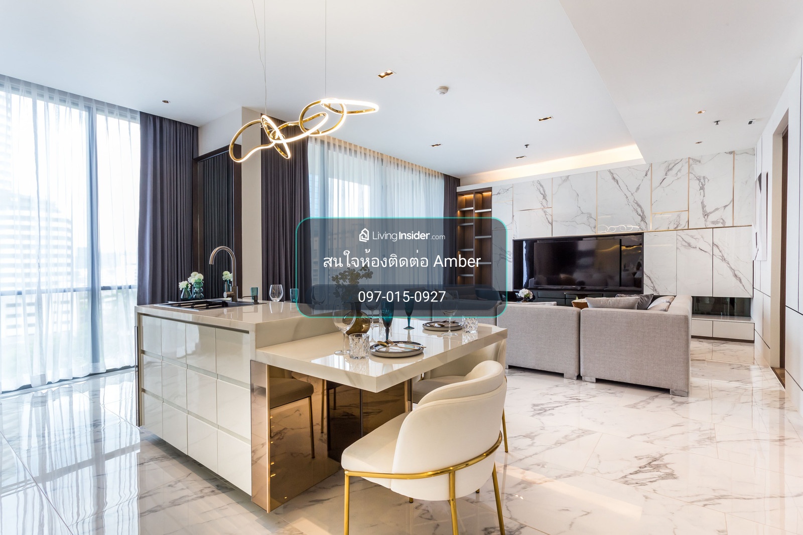 For rent Domus Sukhumvit 16, price 155,000 baht, in the heart of Asoke. – รูปที่ 2