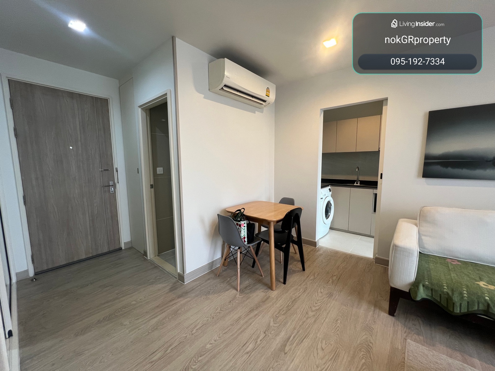 🏢 ให้เช่าคอนโด แชมเบอร์ส เฌอ (CHAMBERS CHER) ตึก B แบบ 2 ห้องนอน 1 ห้องน้ำ ห้องสวยพร้อมอยู่ – รูปที่ 4