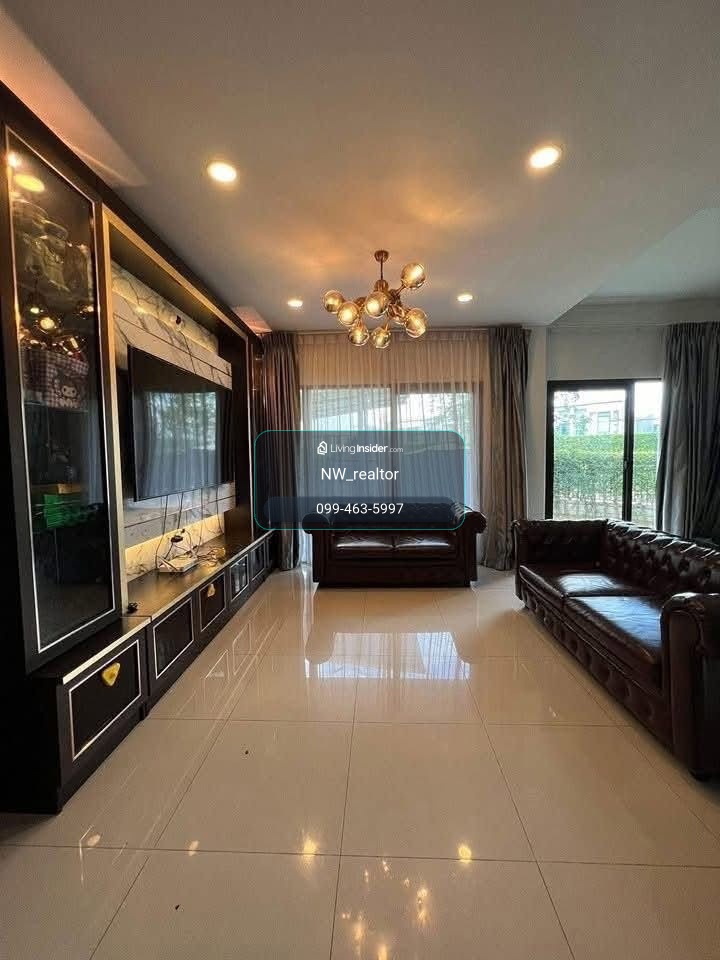ให้เช่า เซนโทร ราชพฤกษ์-สวนผัก บ้านเดี่ยว  2 ชั้น หลังมุม 4 ห้องนอน 4 ห้องน้ำ ใกล้ทางด่วนศรีรัช ใกล้รถไฟฟ้า บางบำหรุเพียง 5 นาที – รูปที่ 2