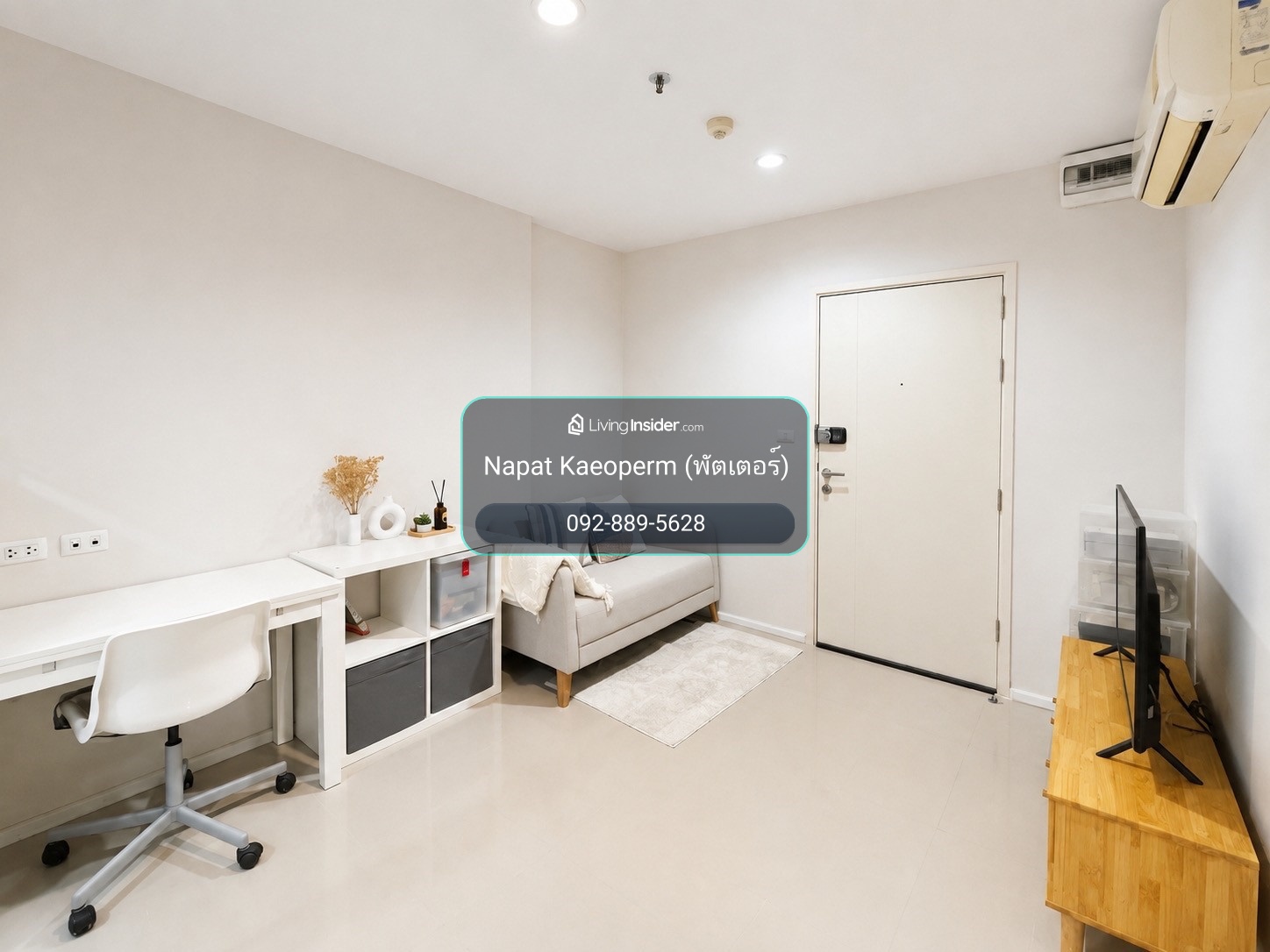 🔥ถูกที่สุด🔥Aspire rama9 32 Sqm ติดMrt rama9 15,000 เท่านั้น สนใจติดต่อพัตเตอร์ 0928895628 line:plustor_ss – รูปที่ 3