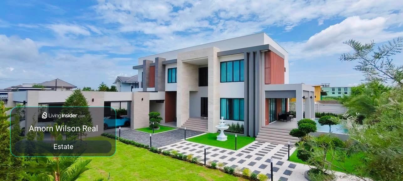‼️Reduce 4 million! Luxury mansion for sale 🏡✨ 𝗦𝗨𝗣𝗘𝗥 𝗟𝗨𝗫𝗨𝗥𝗬 𝗣𝗥𝗜𝗩𝗔𝗧𝗘 𝗥𝗘𝗦𝗜𝗗𝗘𝗡𝗖𝗘 Rangsit Khlong 2, private pool, Smart Home 29.8 million   – รูปที่ 2